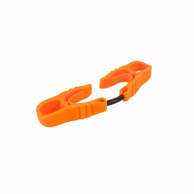 Multifunctional Glove Hook Clip Holder Hanger Customized Portable Safety Plastic Glove Clip Safety Work Tools