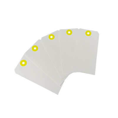 بطاقة هدية فينيلية فارغة PVC مضادة للدموع بطاقة بلاستيكية مقاومة للماء مع ربطة عنق