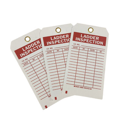 بطاقة السلامة المخصصة من الفينيل PVC مقاومة للماء مقاومة للدموع مقاومة للأشعة فوق البنفسجية