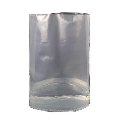Clear Flat PE Plastic Liner Bag on Roll Moisture-Proof Food Grade for Cardboard Chemical Drum Liner for Supermarket Use